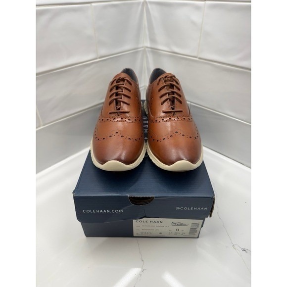 Cole Haan women's ZERØGRAND Remastered Wingtip Oxfords 8